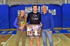 MBBall Senior Day  Men's Basketball Senior Day. - Photo By: KEITH NORDSTROM : Wheaton, basketball, Senior Day